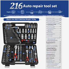 Auto Repair Hardware Kits Multifunctional Socket Wrench Set