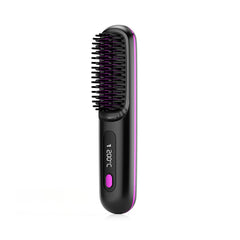 Brush Hair Fast Heating Portable Hot Curler USB Charging