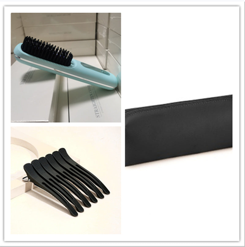 Brush Hair Fast Heating Portable Hot Curler USB Charging